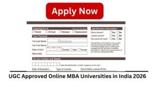 UGC Approved Online MBA Universities in India 2026
