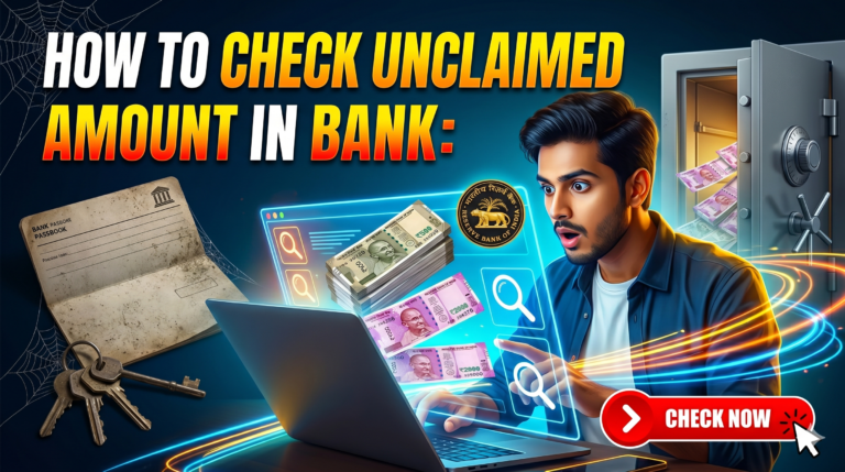 How to Check Unclaimed Amount in Bank: Online/Offline Process and RBI Guidelines How to Check Unclaimed Amount in Bank