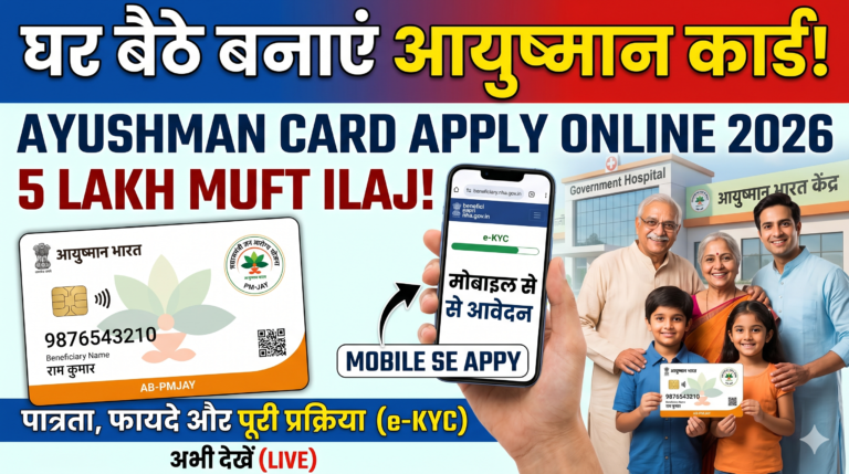Ayushman Health Card, Ayushman Health Insurance Apply Kaise Kare